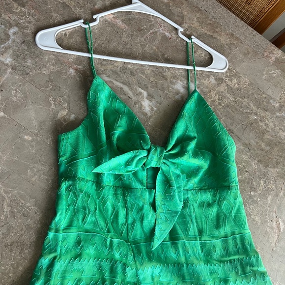 Alice + Olivia Green Dress - Picture 3 of 4